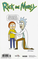 Issue #1D: Justin Roiland cover (back)